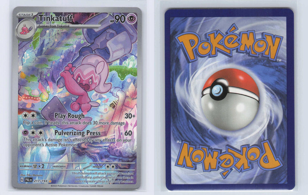 (#217/193) Tinkatuff - Holo [Paldea Evolved]