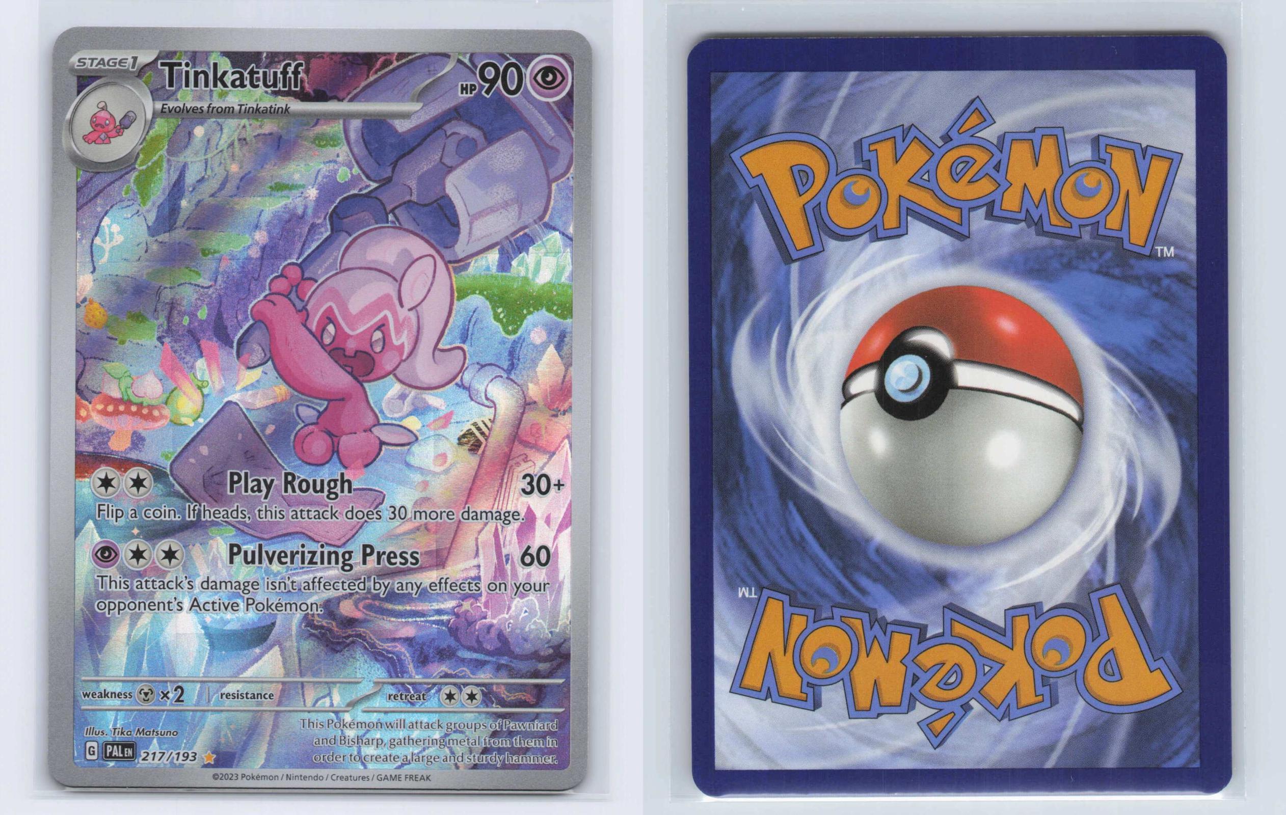 (#217/193) Tinkatuff - Holo [Paldea Evolved]