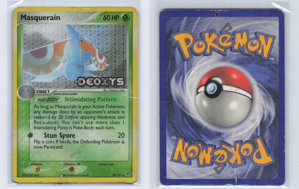 (#39/107) Masquerain - Reverse Holo [Deoxys]
