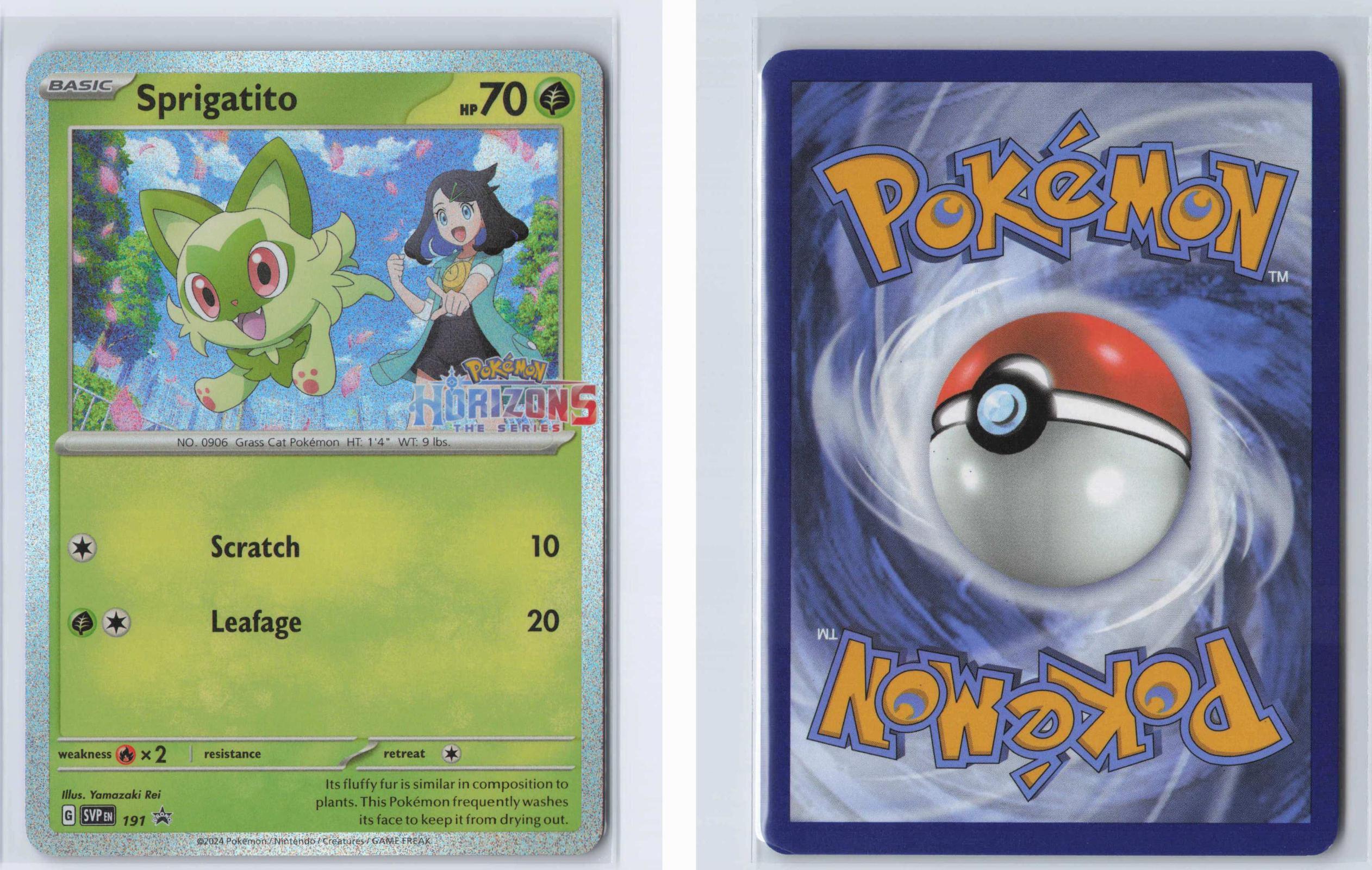 (#191) Sprigatito - Holo [Scarlet & Violet Promo]