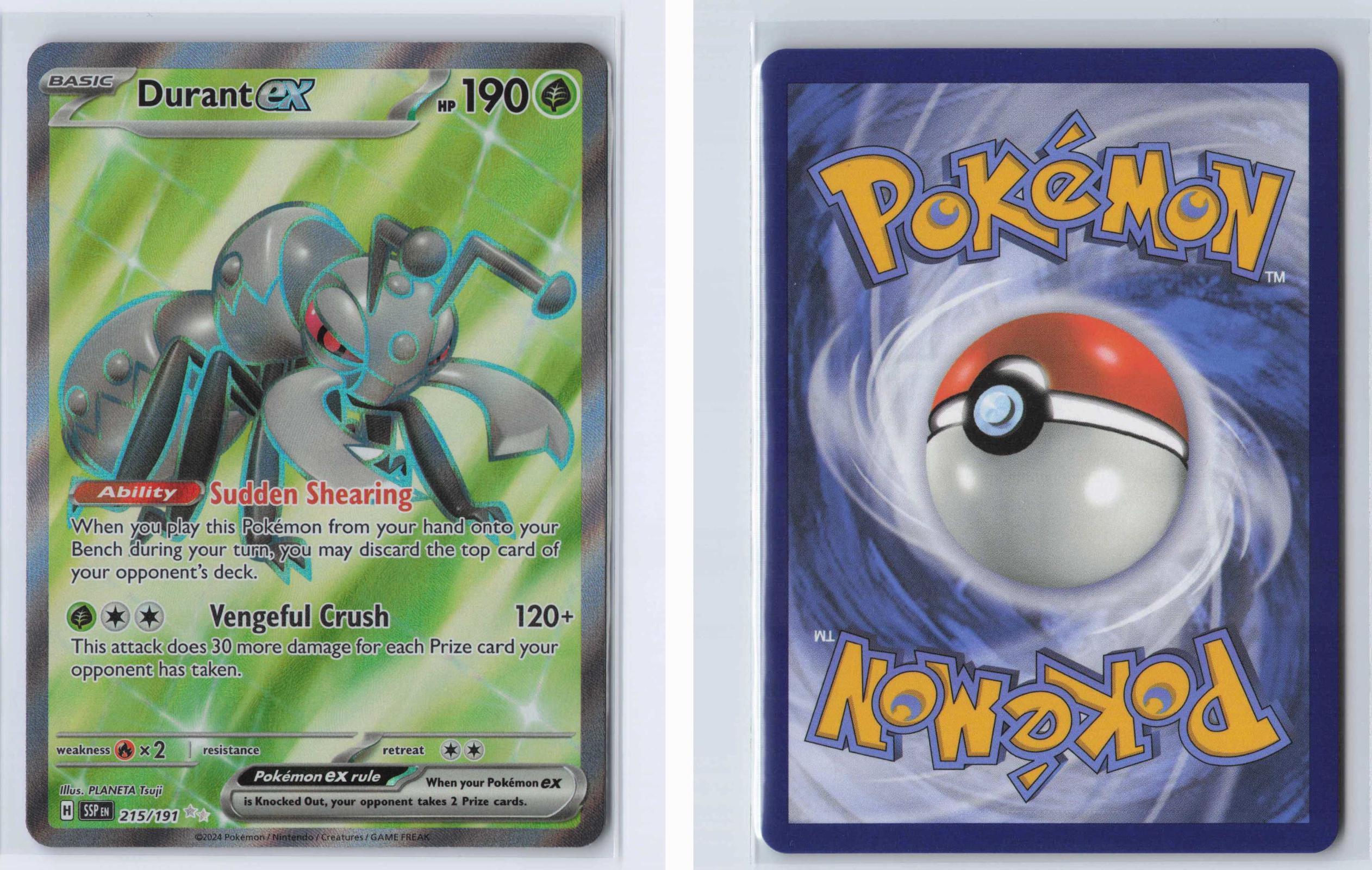 (#215/191) Durant ex - Holo [Surging Sparks]