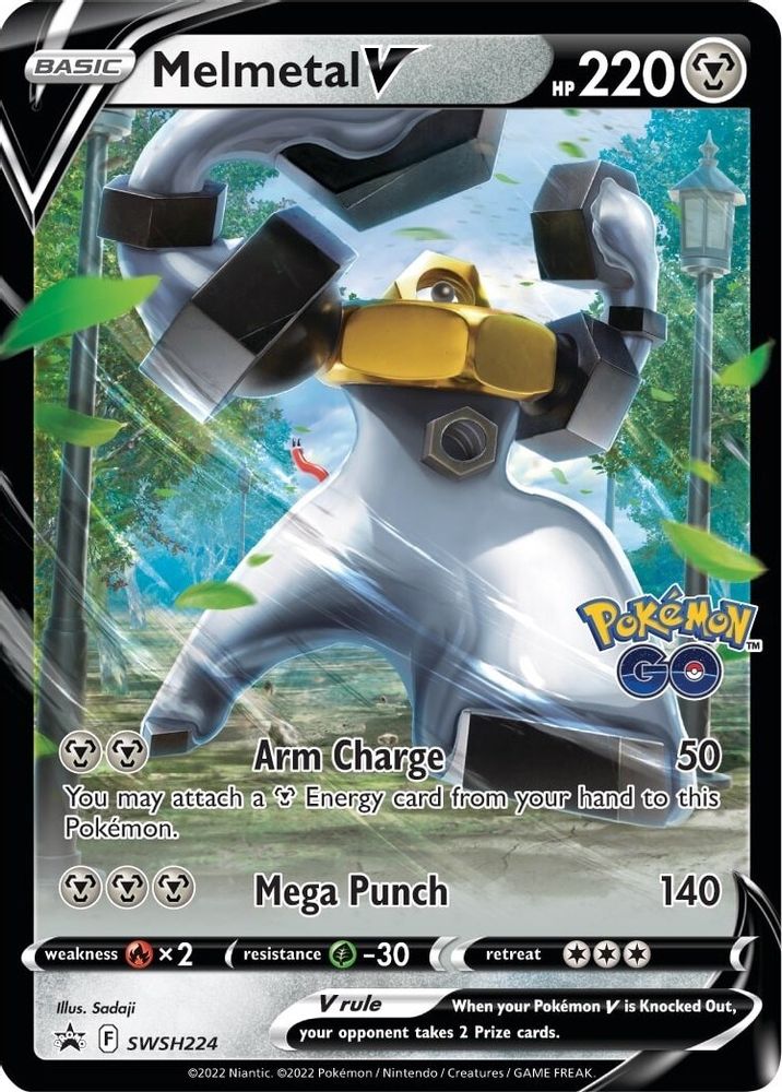 (#SWSH224) Melmetal V - Holo [Sword & Shield Promo]