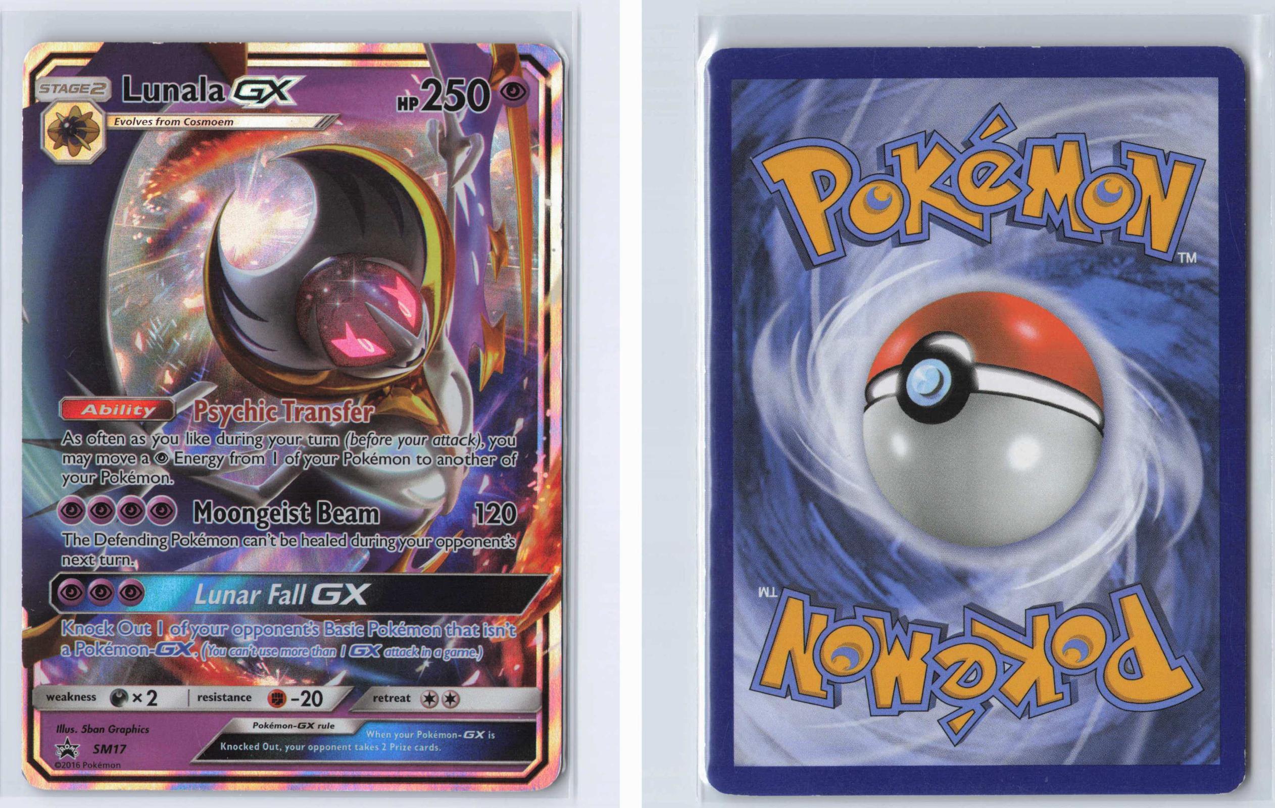 (#SM17) Lunala GX - - Holo [Sun & Moon Promo]