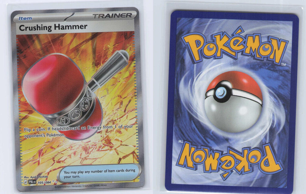 (#105/084) Crushing Hammer - Holo [Pitch Black]