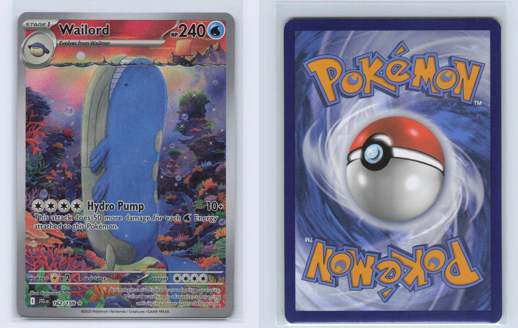 (#162/159) Wailord - Holo [Journey Together]