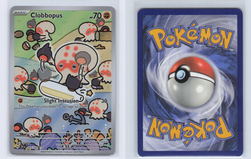 (#207/191) Clobbopus - Holo [Surging Sparks]