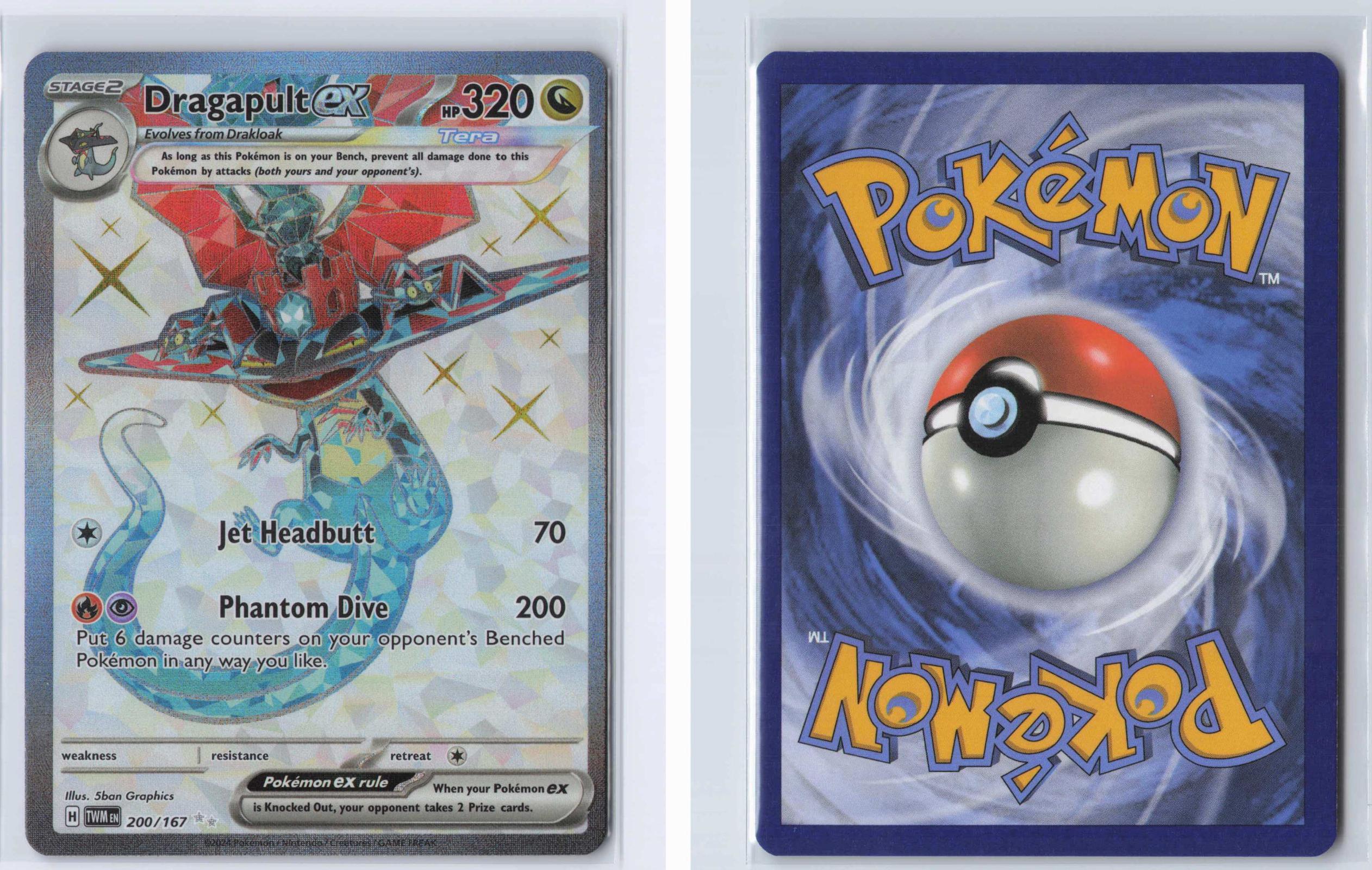 (#200/167) Dragapult ex - Holo [Twilight Masquerade]
