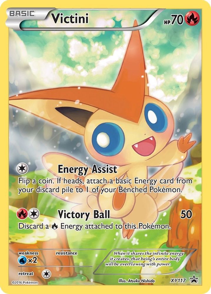 (#XY117) Victini - Holo [XY Promo]