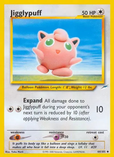 (#44/105) Jigglypuff - Unlimited [Neo Destiny]