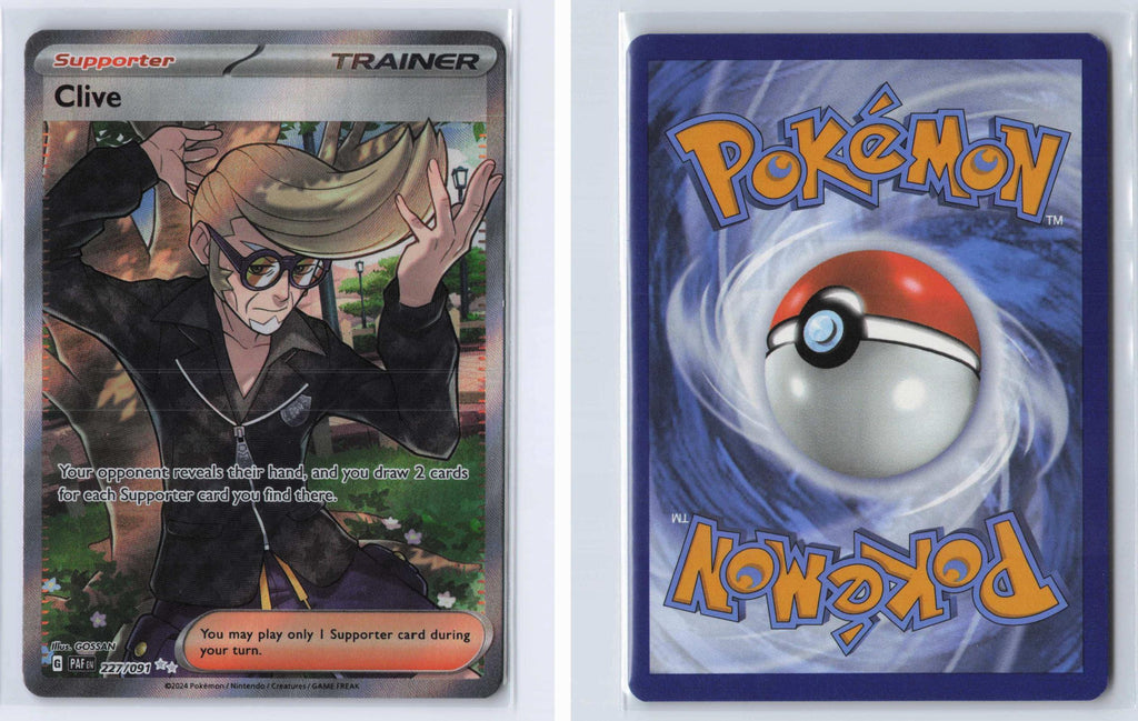 (#227/091) Clive - Holo [Paldean Fates]