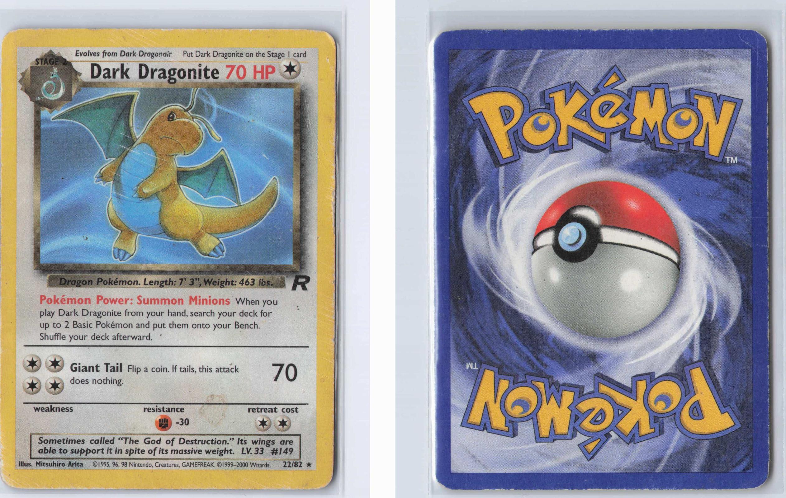 (#22/82) Dark Dragonite - Unlimited [Team Rocket]