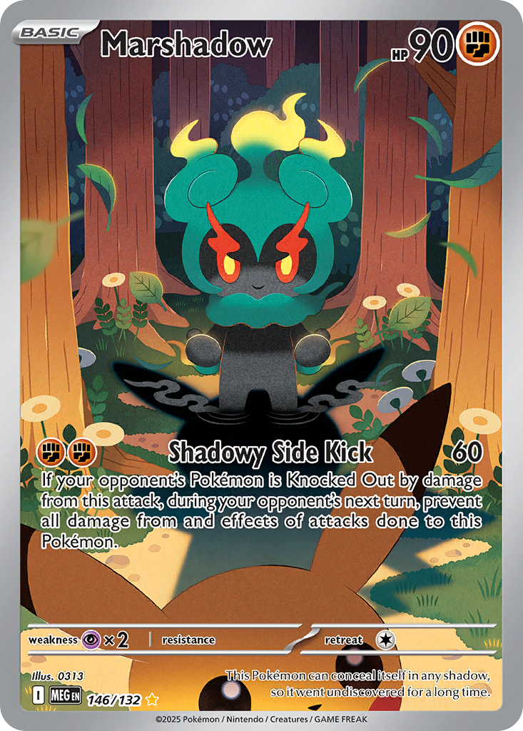 (#146/132) Marshadow - Holo [Mega Evolution]