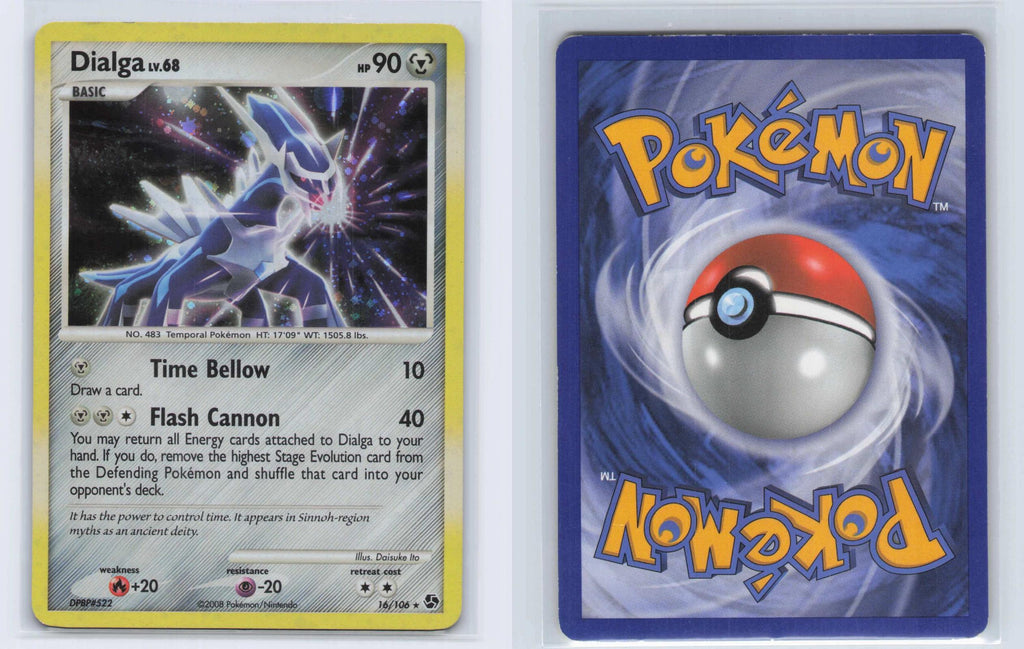 (#16/106) Dialga (Cosmos Holo) - Normal [Deck Exclusives]