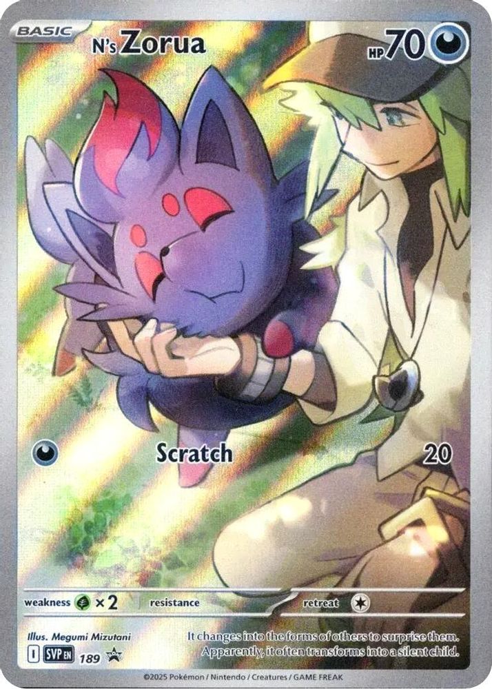 (#189) N's Zorua - Holo [Scarlet & Violet Promo]