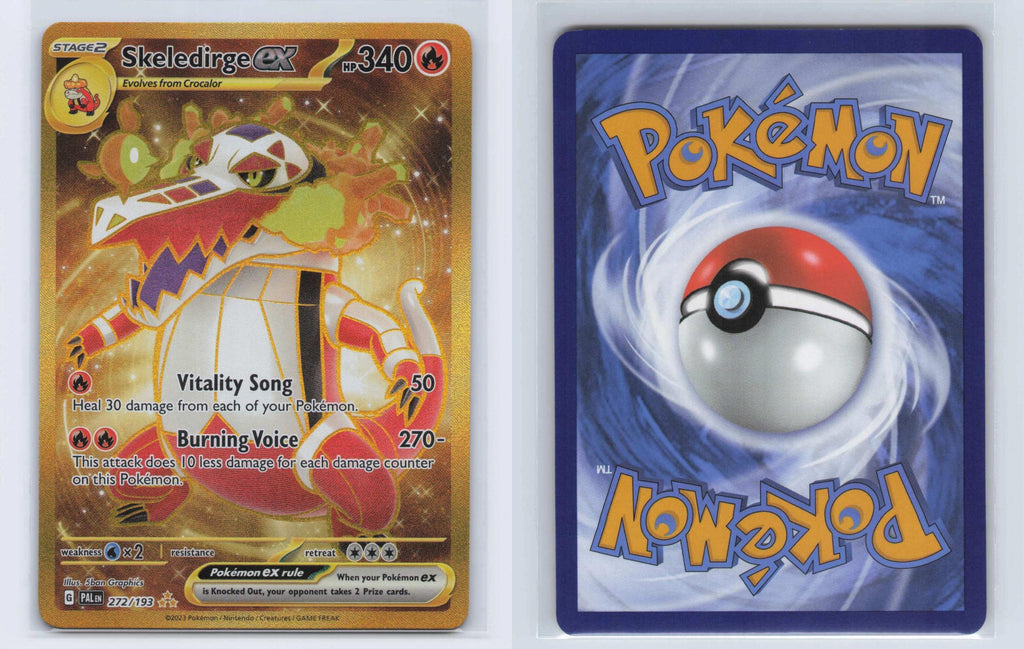 (#272/193) Skeledirge ex - Holo [Paldea Evolved]