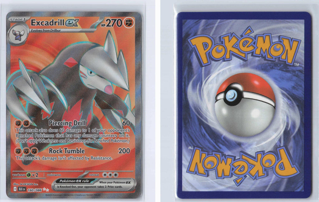 (#160/086) Excadrill ex - Holo [Black Bolt]