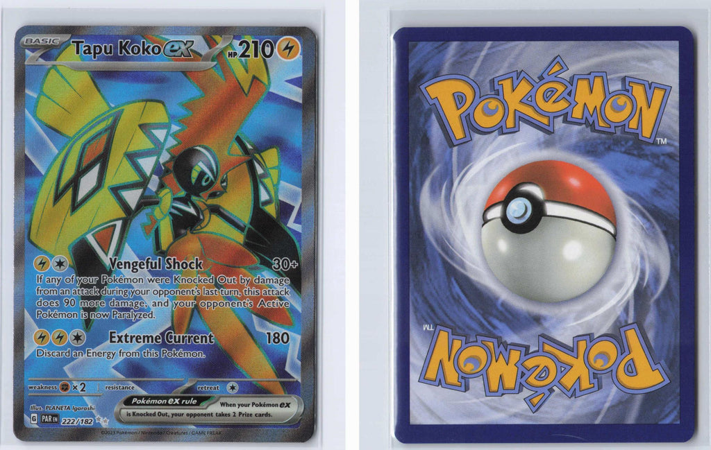 (#222/182) Tapu Koko ex - Holo [Paradox Rift]