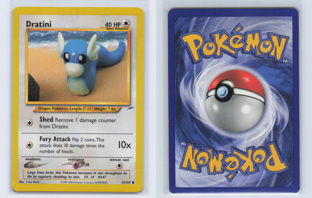 (#63/105) Dratini - Unlimited [Neo Destiny]