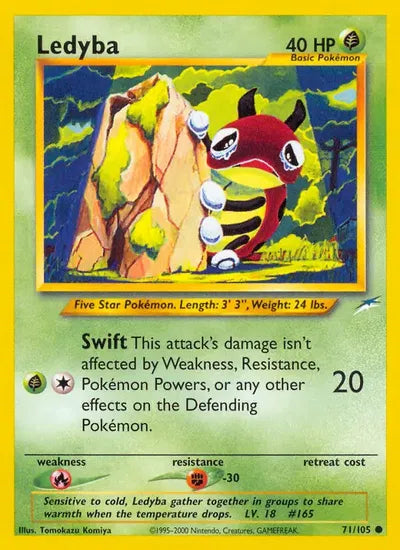 (#71/105) Ledyba - Unlimited [Neo Destiny]