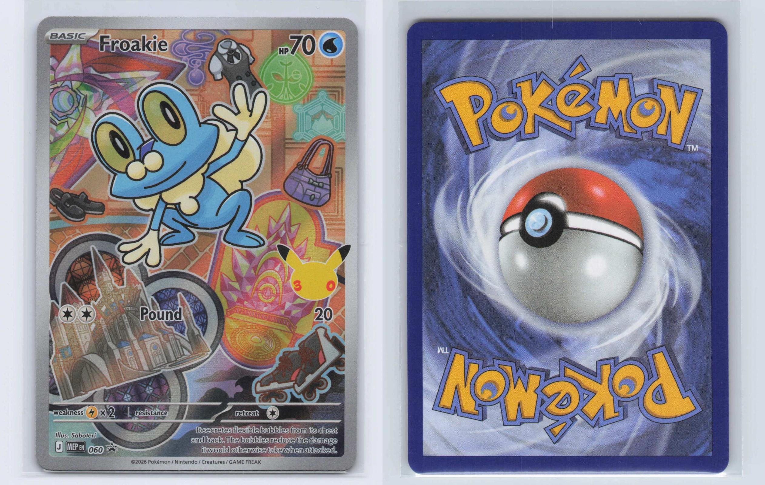 (#060) Froakie - Holo [First Partner Collection 2026]