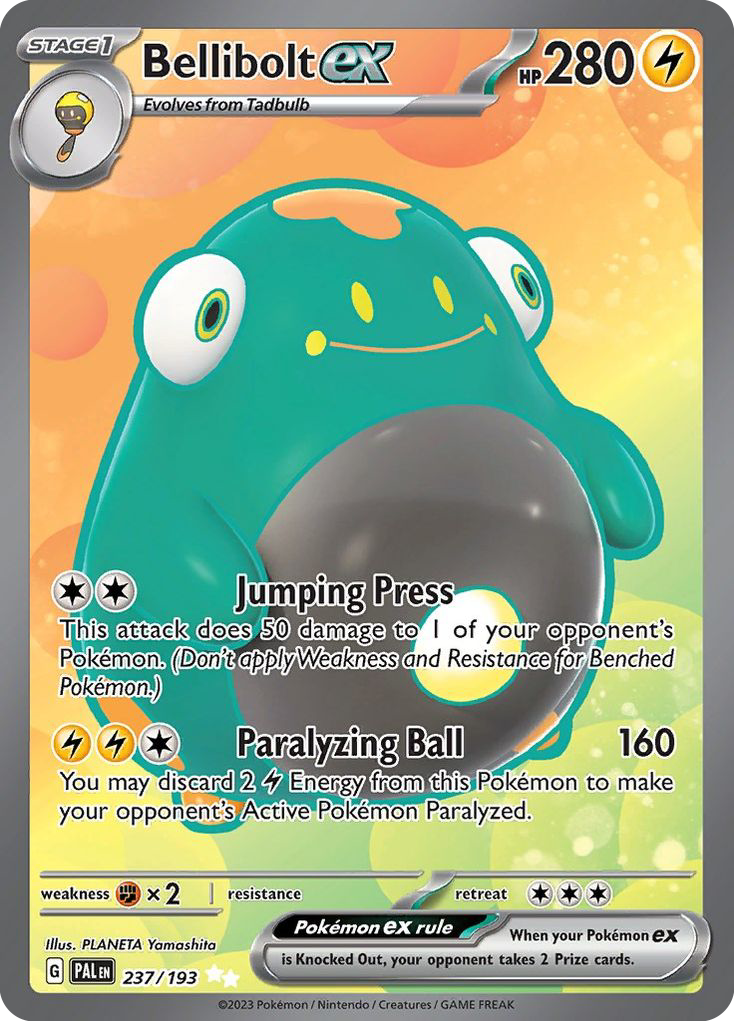 (#237/193) Bellibolt ex - Holo [Paldea Evolved]