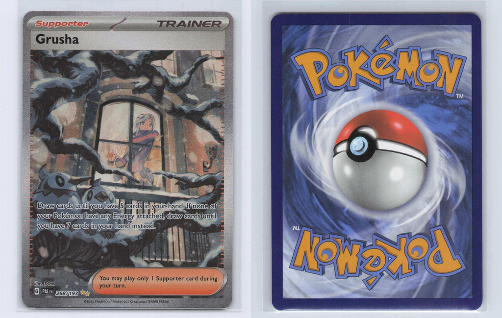 (#268/193) Grusha - Holo [Paldea Evolved]