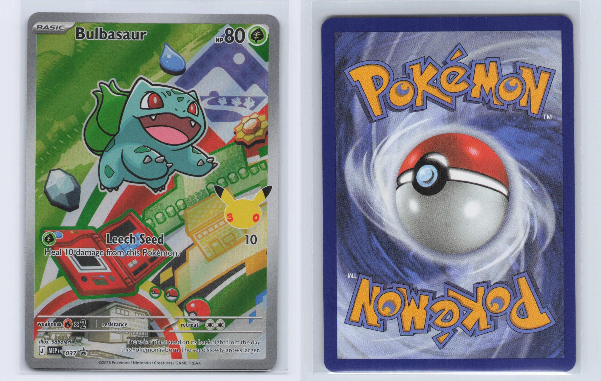 (#037) Bulbasaur - Holo [ME: Mega Evolution Promo]