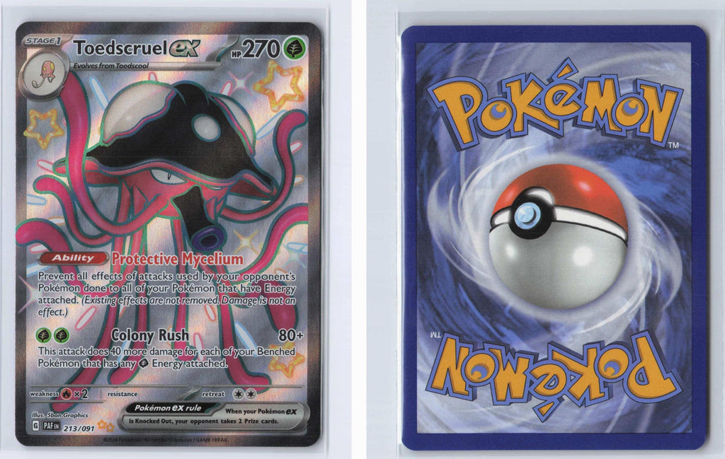 (#213/091) Toedscruel ex - Holo [Paldean Fates]