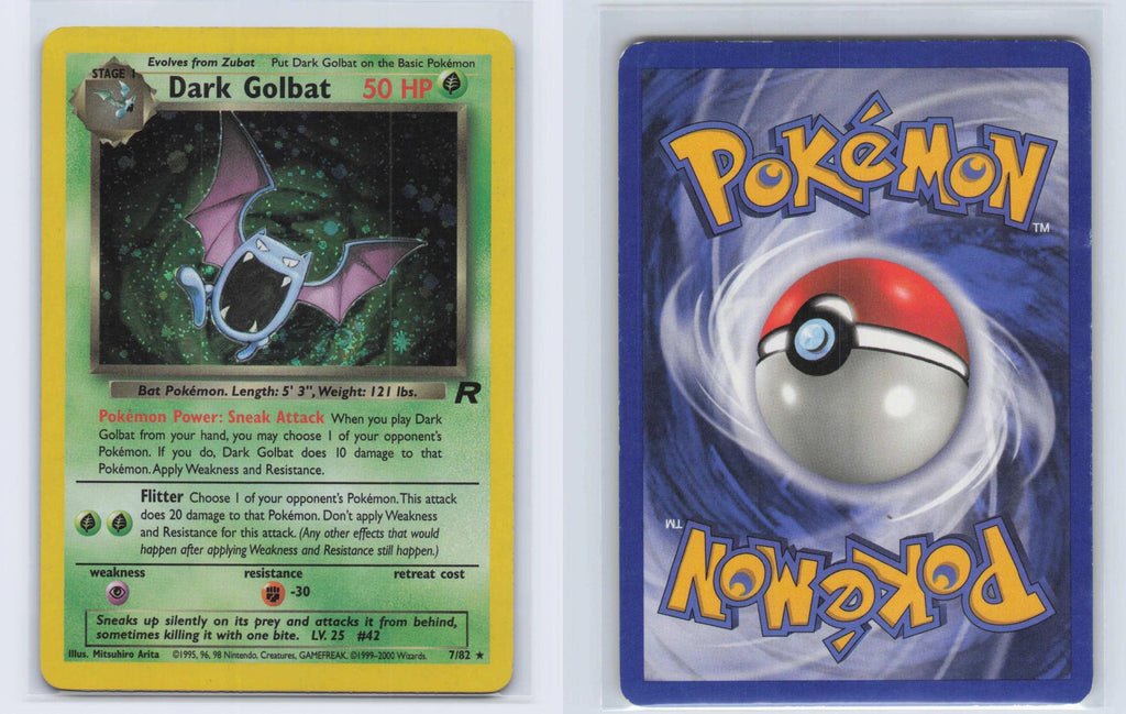 (#7/82) Dark Golbat - Unlimited Holo [Team Rocket]
