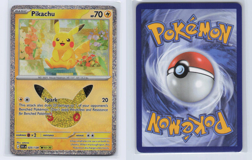 (#025/128) Pikachu - Holo [ME: 30th Celebration]