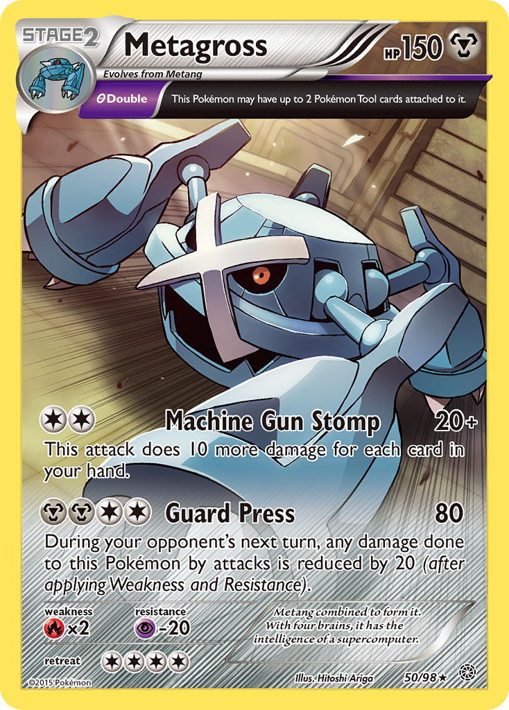(#50/98) Metagross - Normal [Ancient Origins]