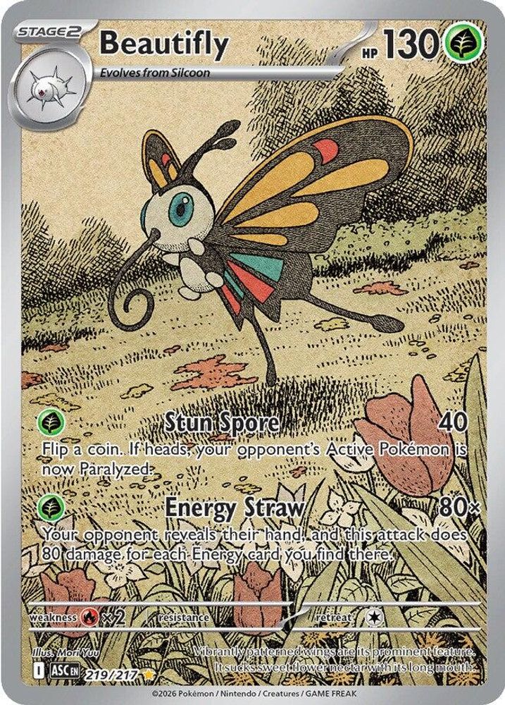 (#219/217) Beautifly - Holo [Ascended Heroes]
