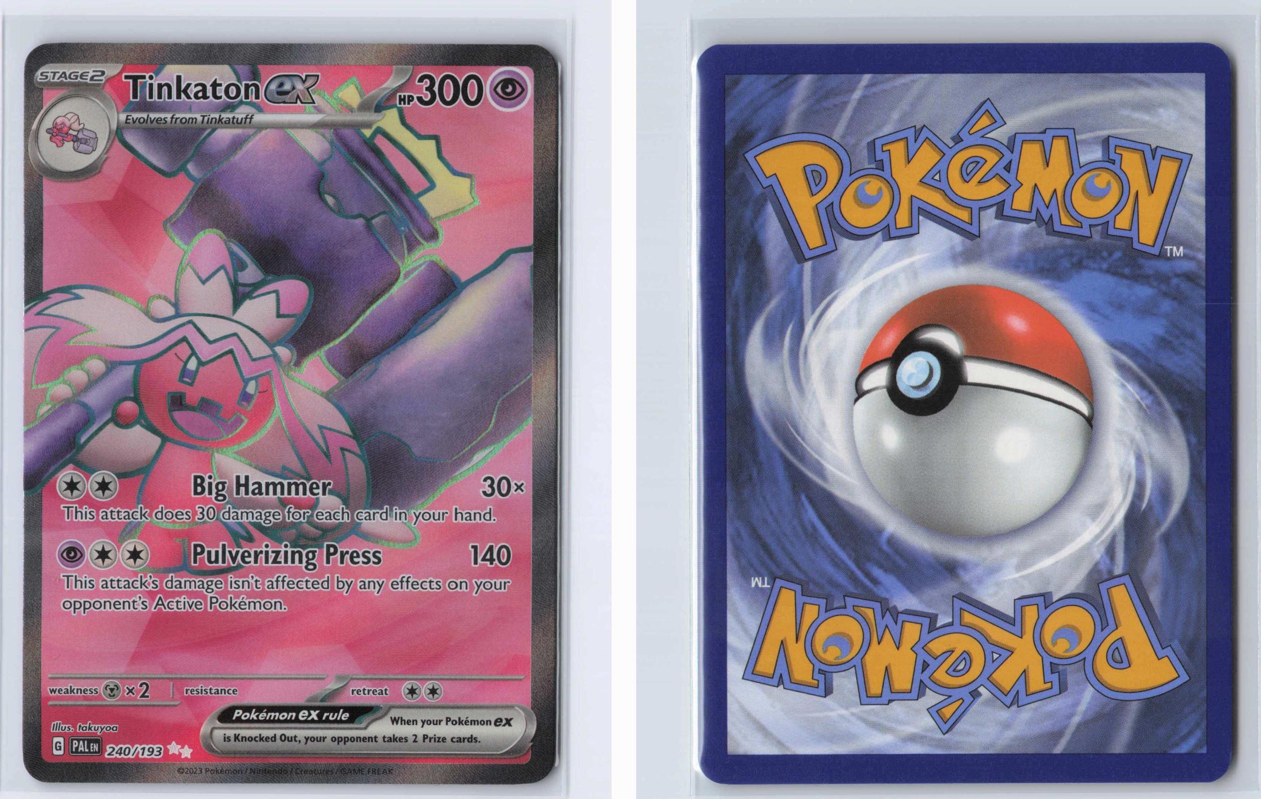 (#240/193) Tinkaton ex - Holo [Paldea Evolved]