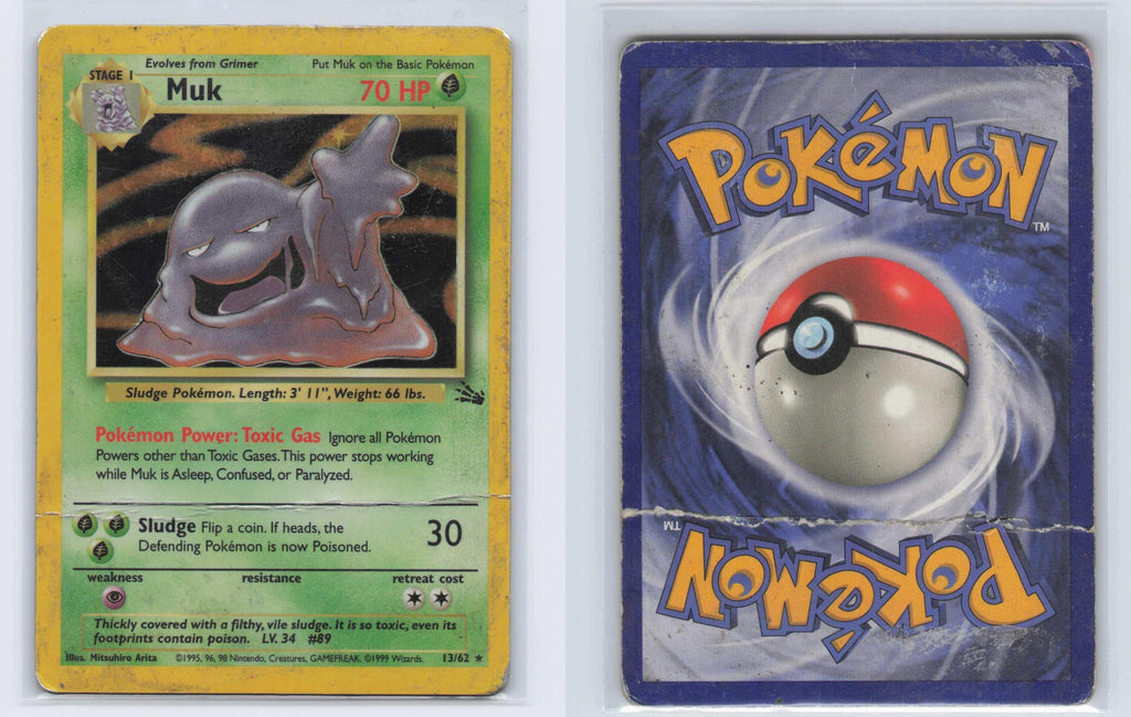 (#13/62) Muk - Unlimited Holo [Fossil]