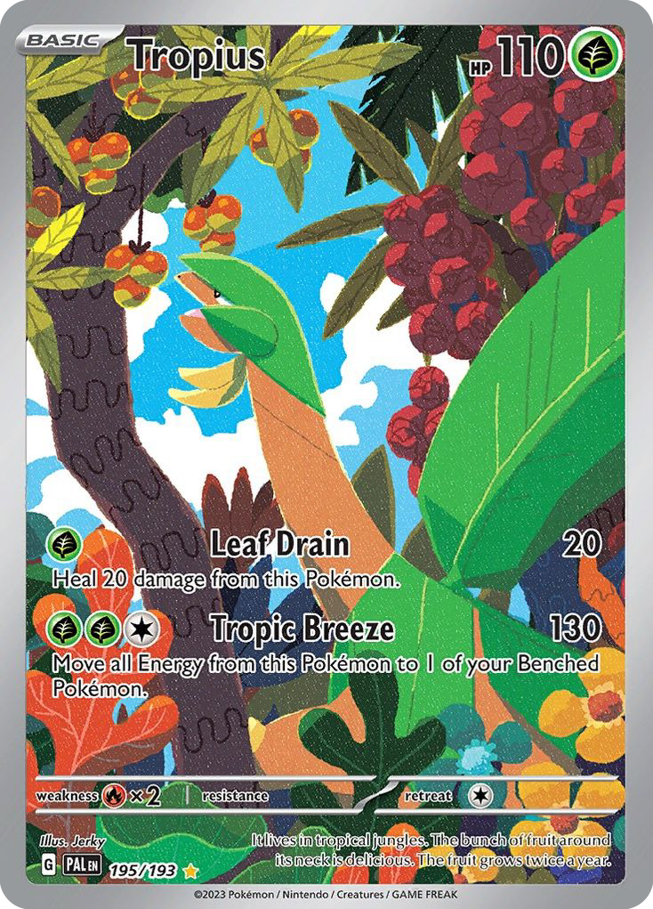 (#195/193) Tropius - Holo [Paldea Evolved]