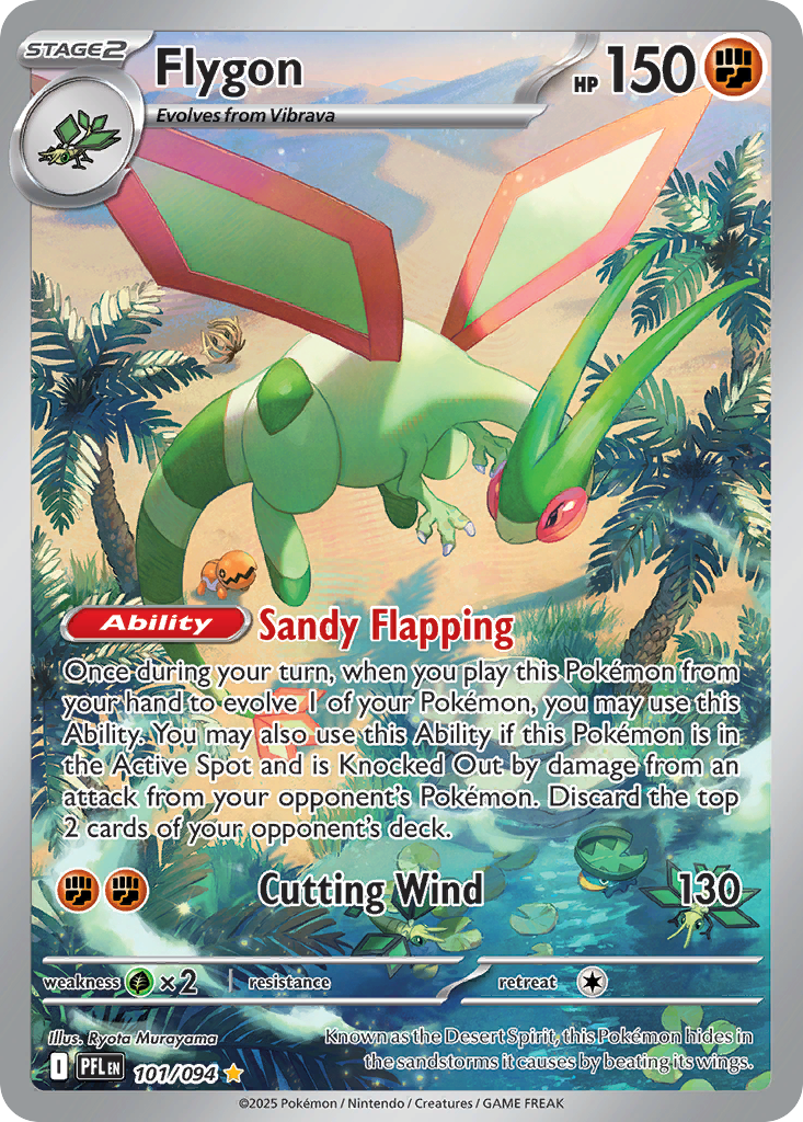 (#101/094) Flygon - Holo [Phantasmal Flames]