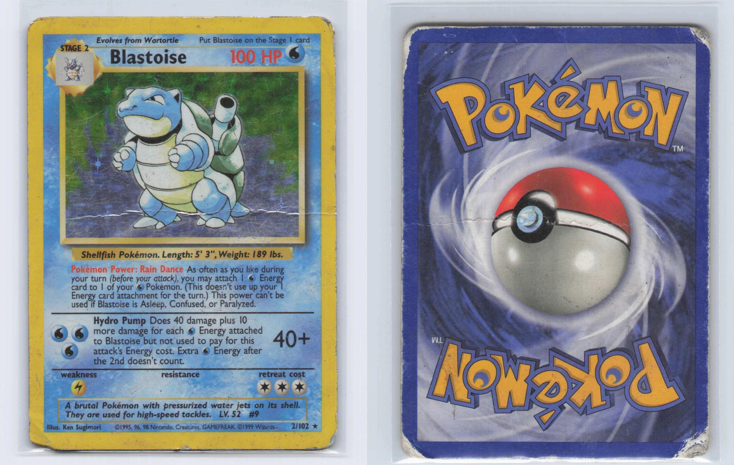(#2/102) Blastoise - Holo [Base Set Unlimited]
