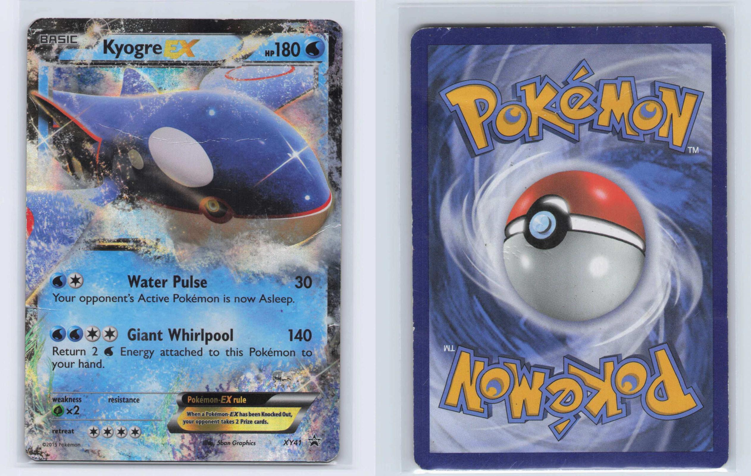 (#XY41) Kyogre EX - Holo [XY Promo]