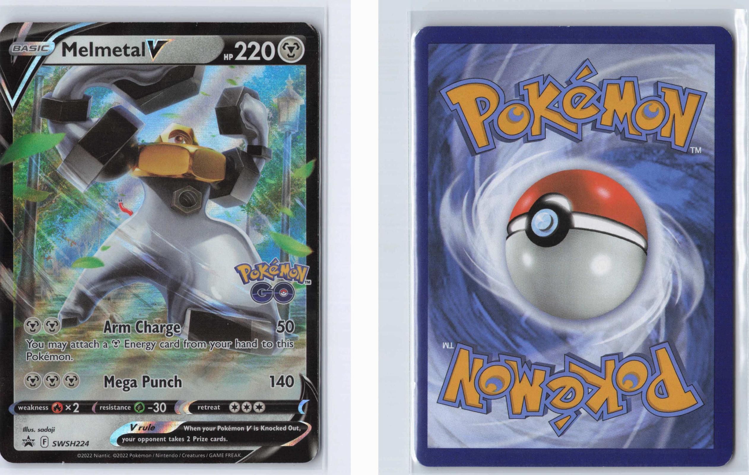 (#SWSH224) Melmetal V - Holo [Sword & Shield Promo]
