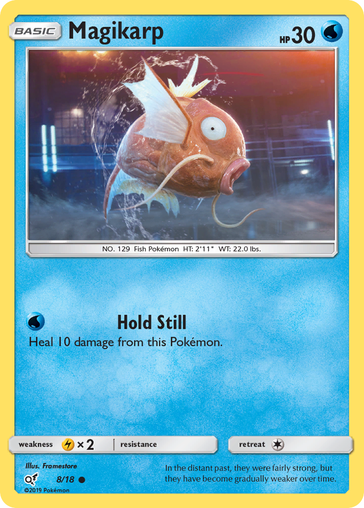 (#8/18) Magikarp - Holo [Detective Pikachu]