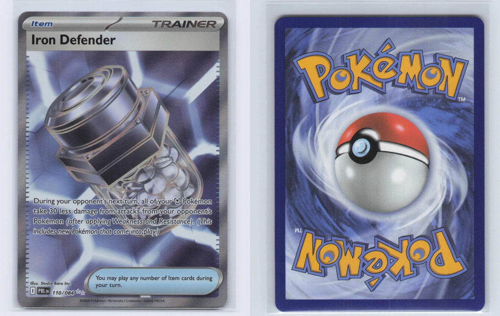 (#110/084) Iron Defender - Holo [Pitch Black]