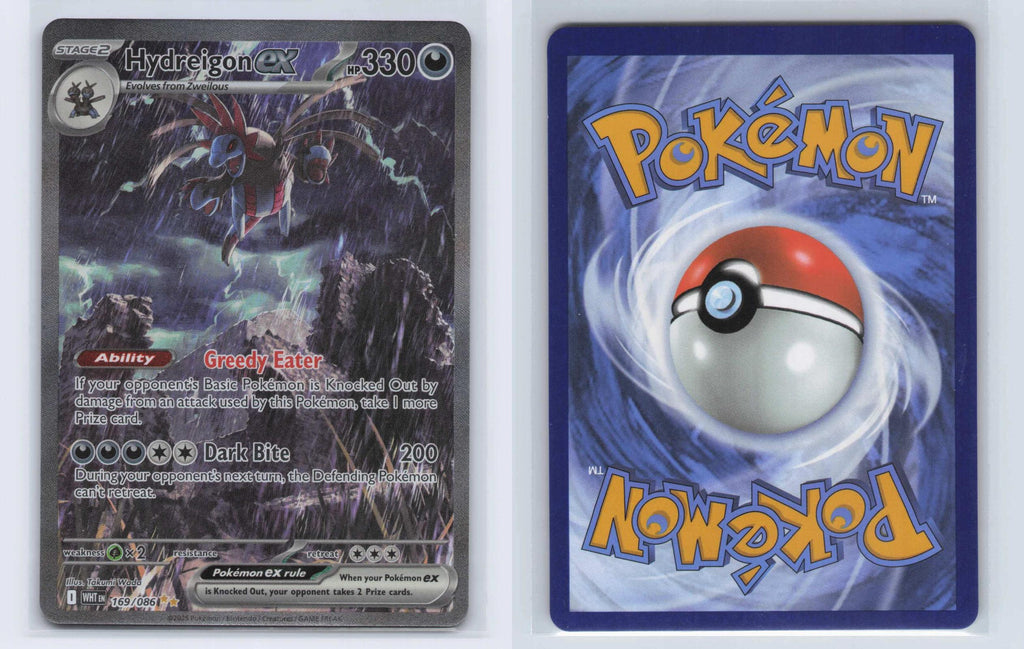 (#169/086) Hydreigon ex - Holo [White Flare]