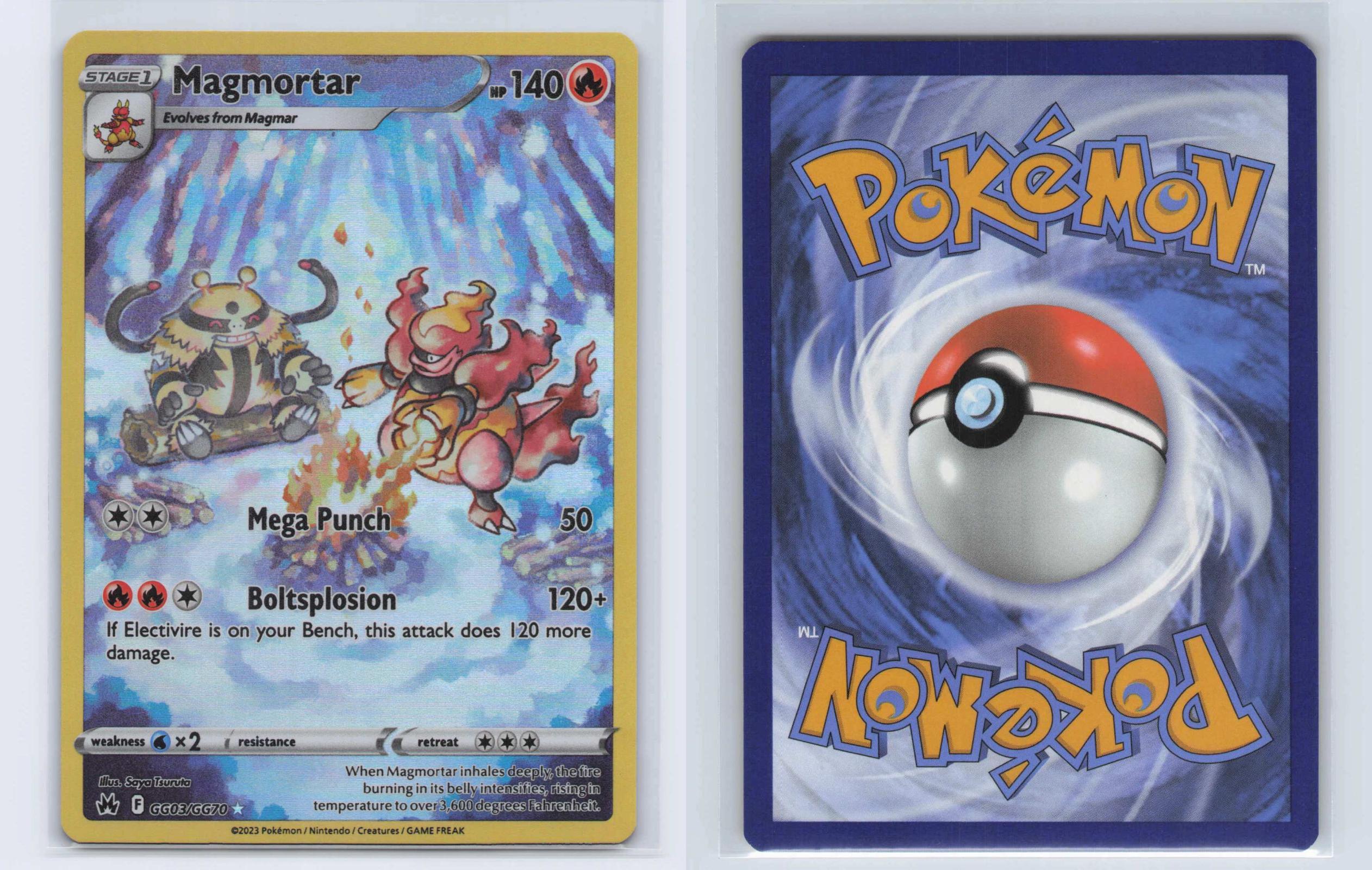 (#GG03/GG70) Magmortar - Holo [Crown Zenith Galarian Gallery]
