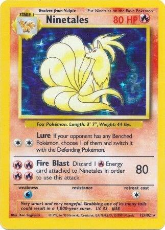 (#012/102) Ninetales [Base Set]