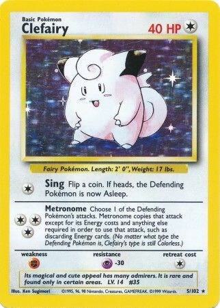 (#005/102) Clefairy [Base Set]