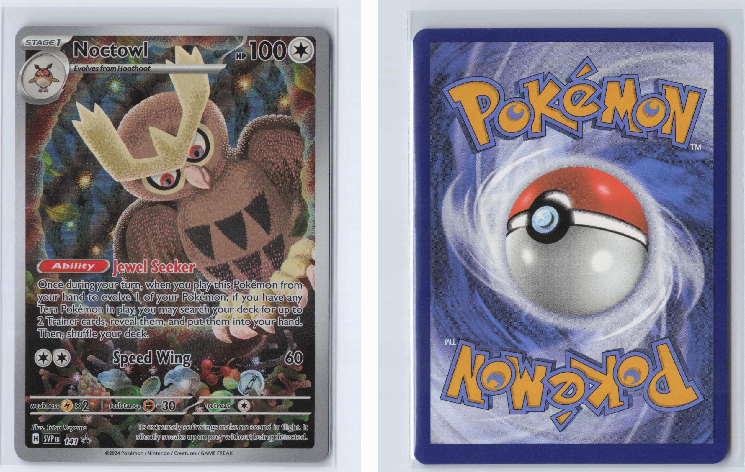 (#141) Noctowl - Holo [Scarlet & Violet Promo]
