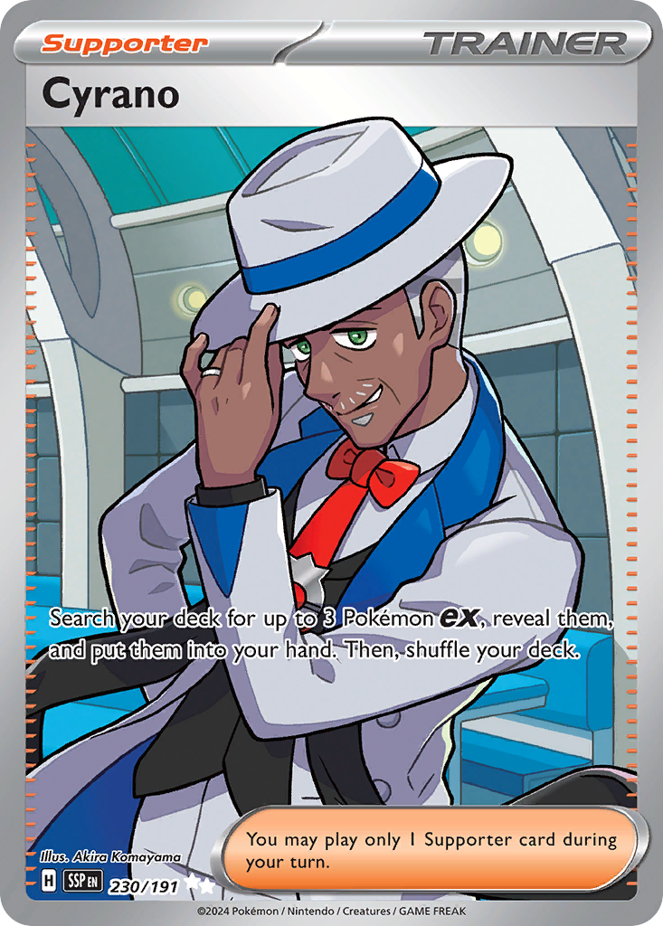 (#230/191) Cyrano - Holo [Surging Sparks]
