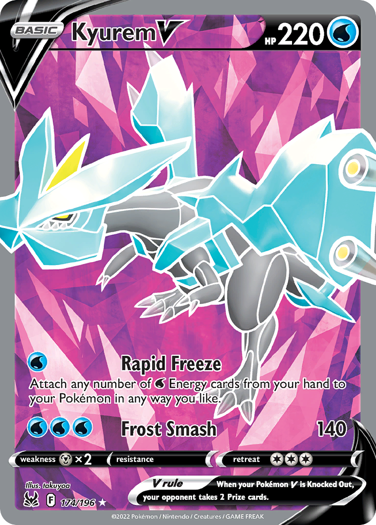 (#174/196) Kyurem V - Holo [Lost Origin]