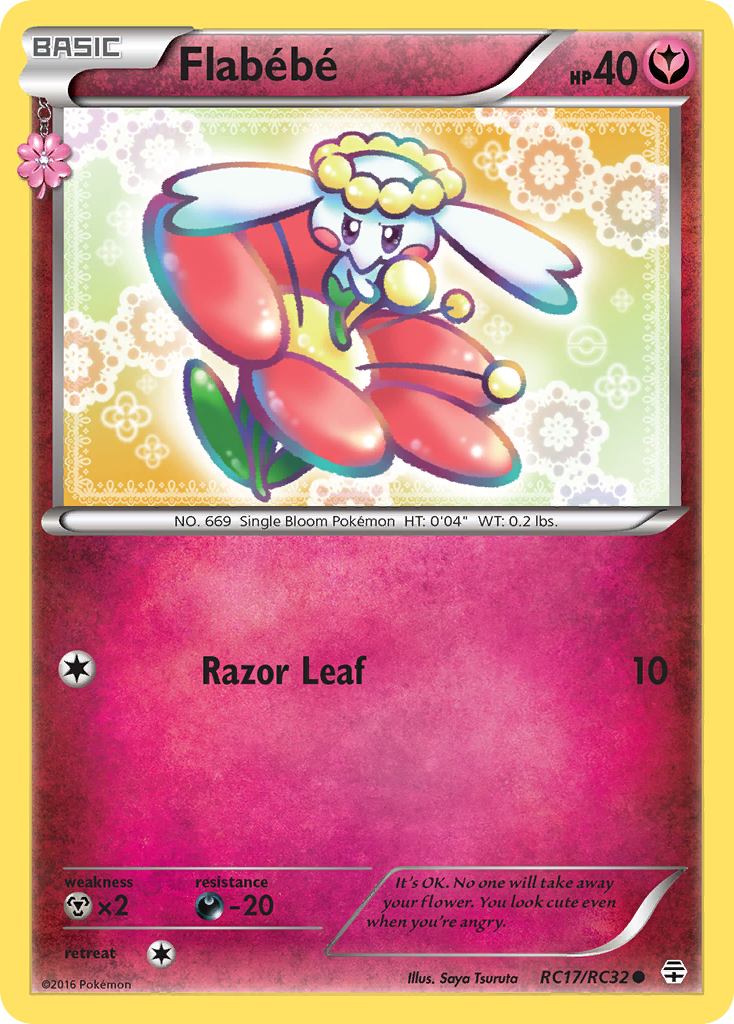 (#RC17/RC32) Flabebe - Normal [Generations]