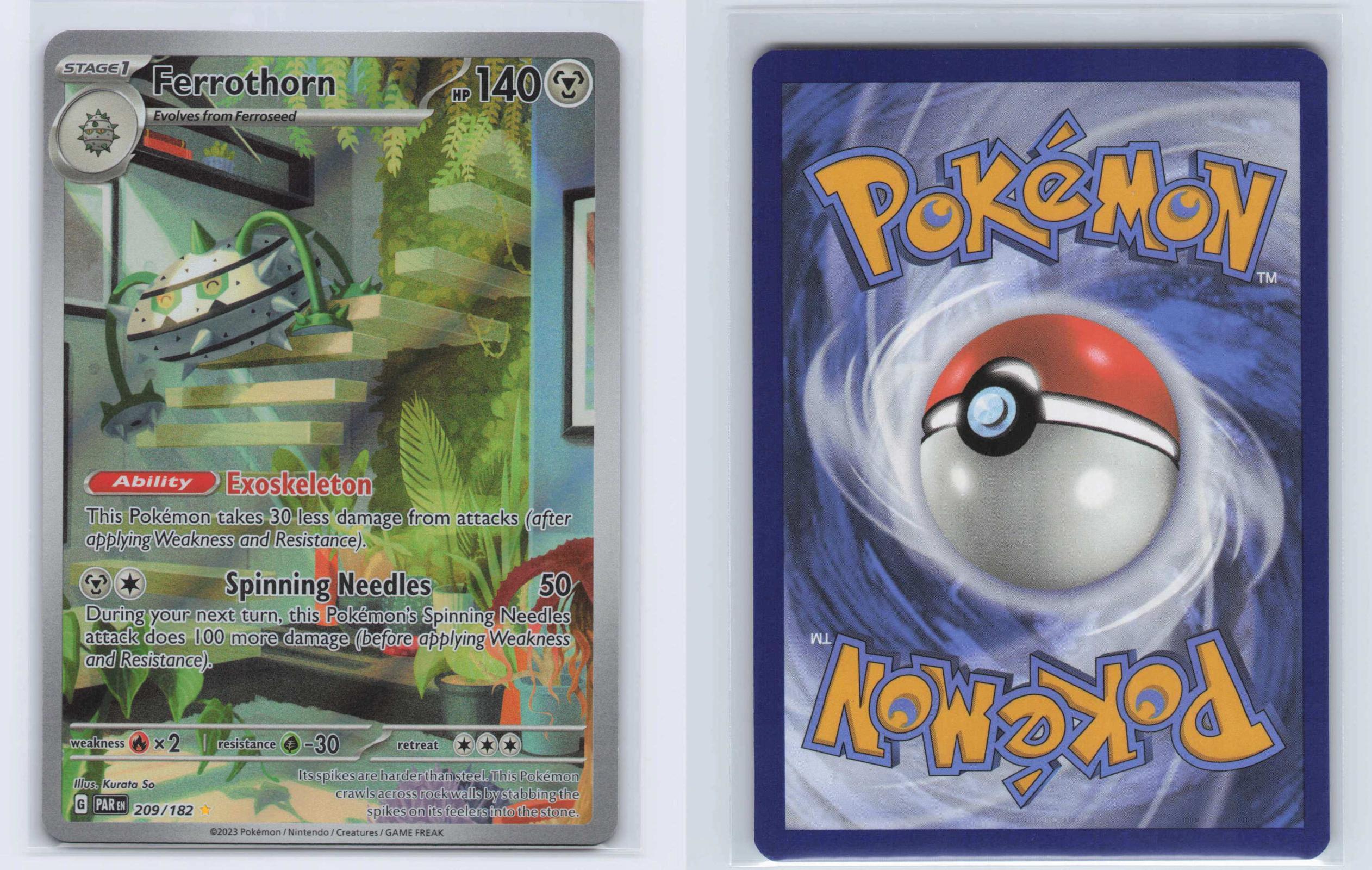(#209/182) Ferrothorn - Holo [Paradox Rift]